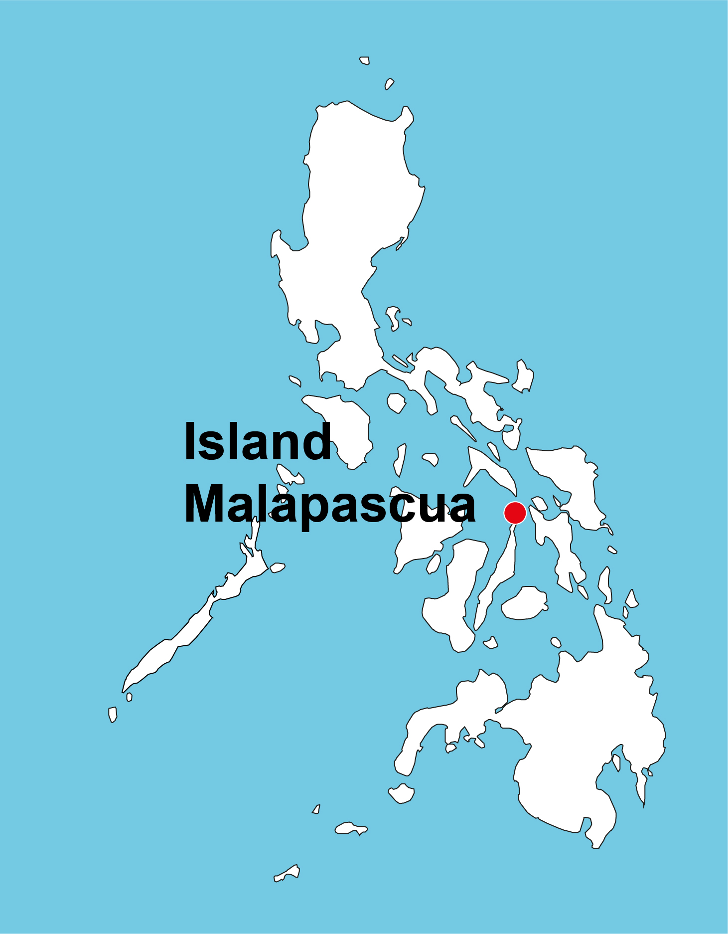 Malapascua Diving Beach Holiday How To Get To Malapascua   Island Malapascua Map E 