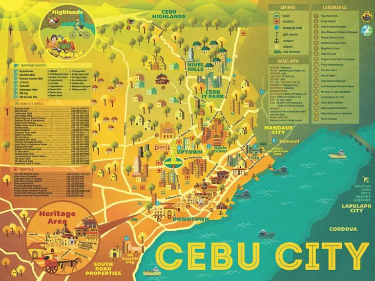 Cebu city map