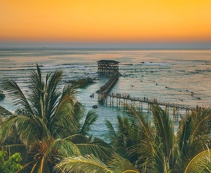 Siargao Island at night