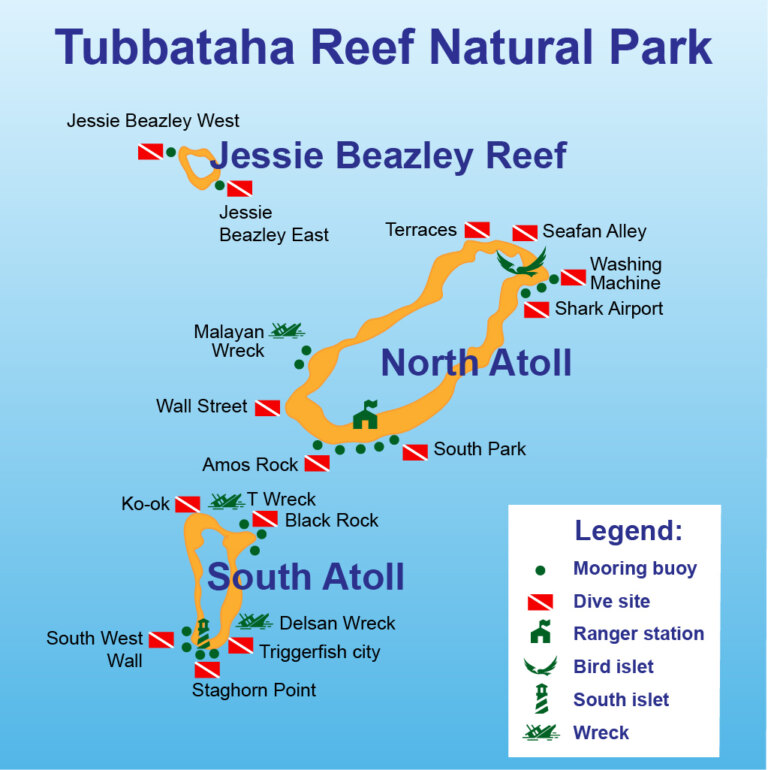 Tubbsdaha reef_map