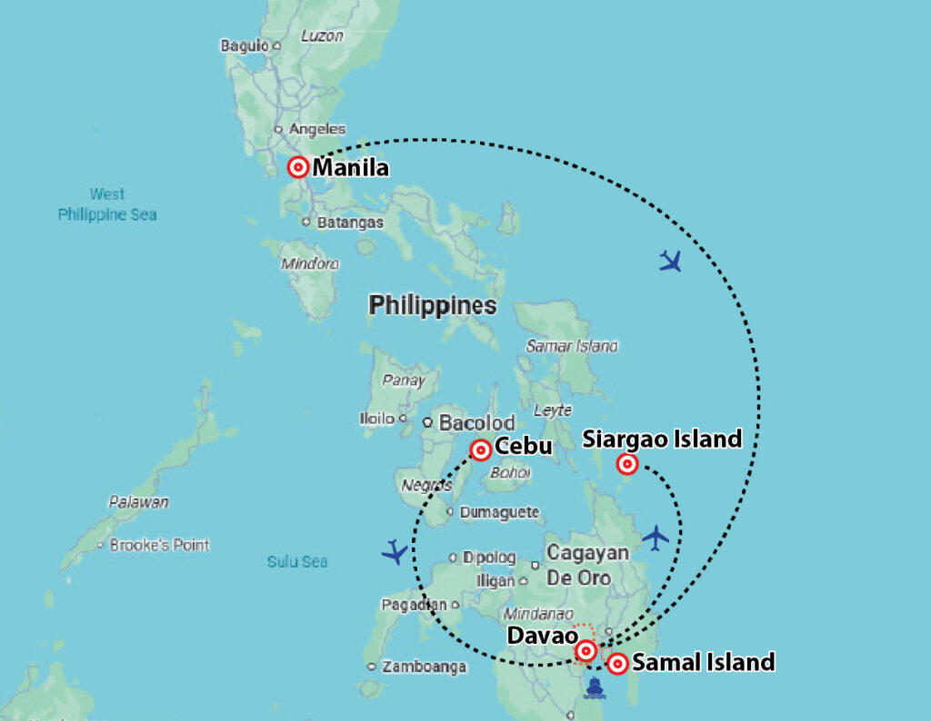 Philippines map